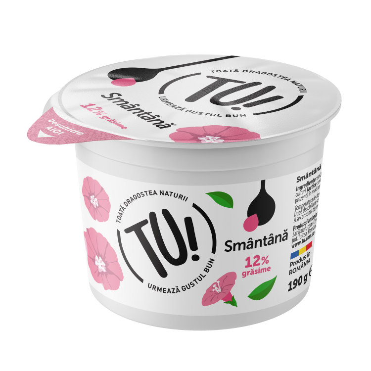Smântână 12% grăsime