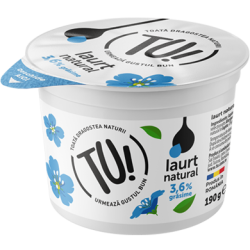 Iaurt natural 3,6% grăsime