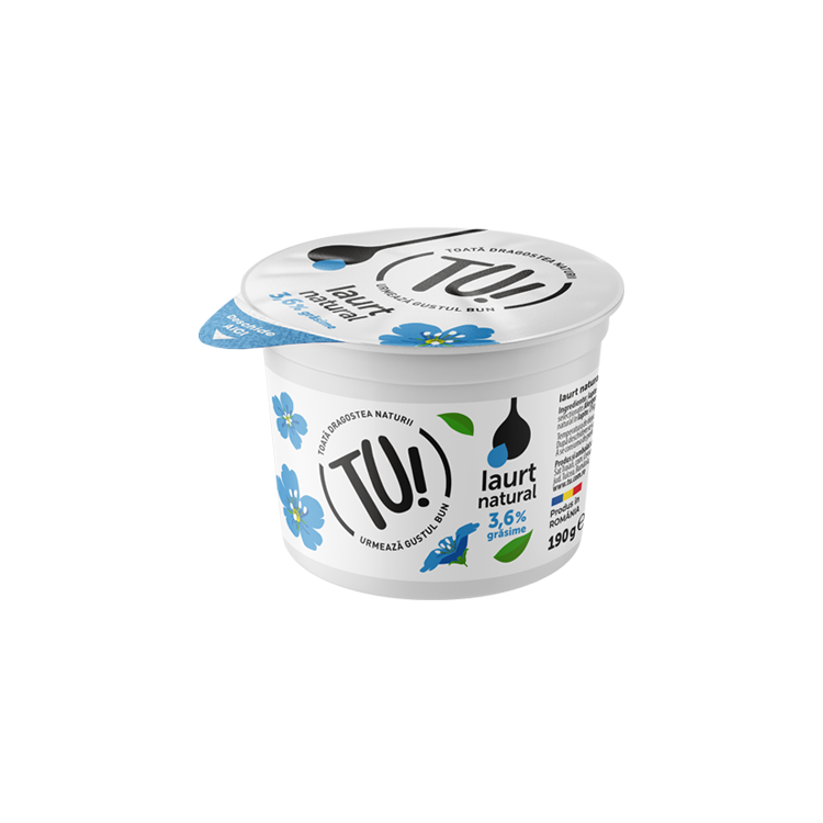 Iaurt natural 3,6% grăsime